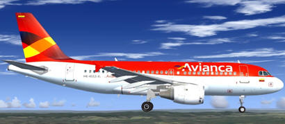 textura avianca a318 wilco